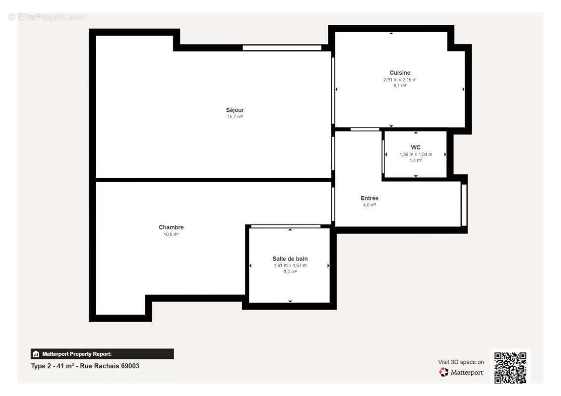 Appartement à LYON-3E
