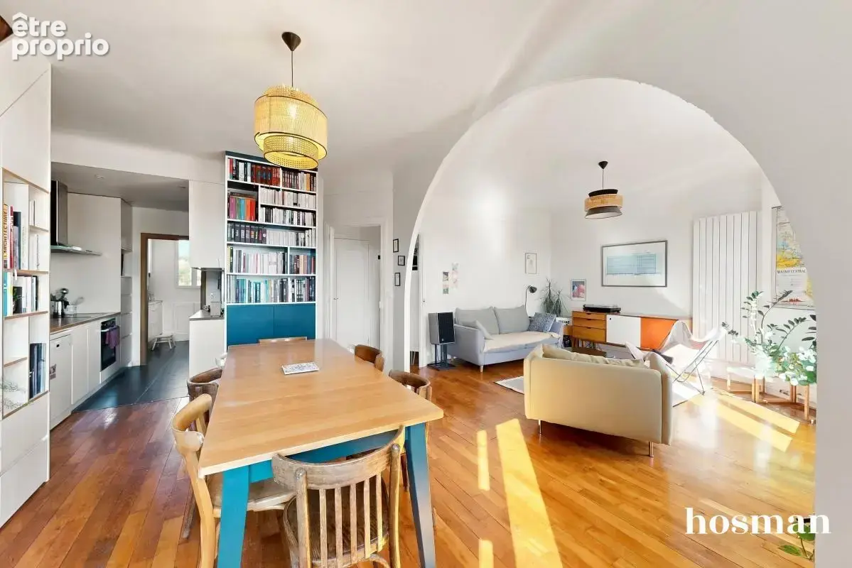 Coup de coeur - 4 pièces de 86m² - 130m2 au sol - Dernier étage - entièrement rénové - rue Carnot, Montreuil - photo 2