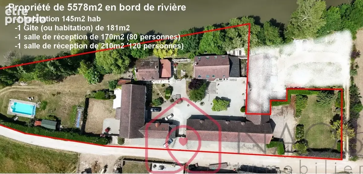 Orléans périphérie ensemble immobilier 2 habitations 2 salles de réception - photo 2