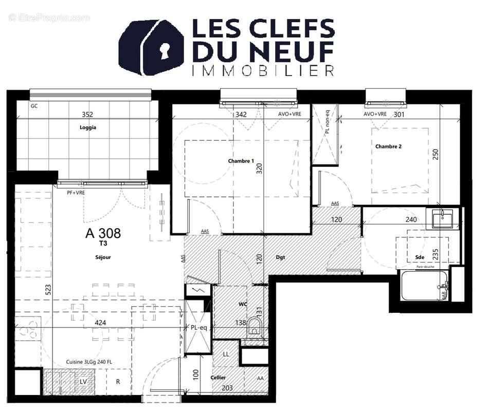 Appartement à TOULOUSE