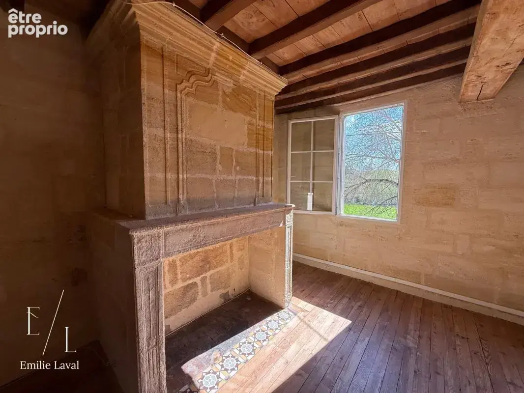 Maison en pierre au calme avec 4 chambres et vue rivière à SAINTE TERRE (33) - photo 12