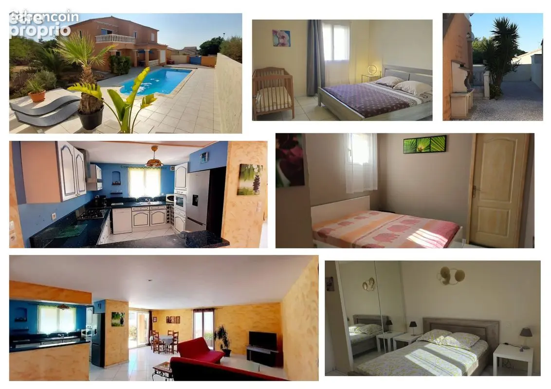 Maison  8 pièce(s) 200 m2 - Piscine 9x4 - photo 6