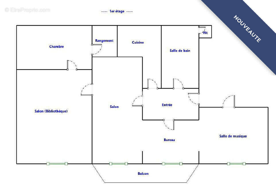 Appartement T4 de 92 m² - Montpellier Gambetta - photo 20