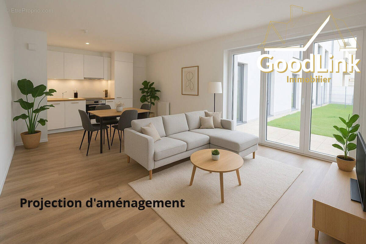 Appartement à MOISSY-CRAMAYEL