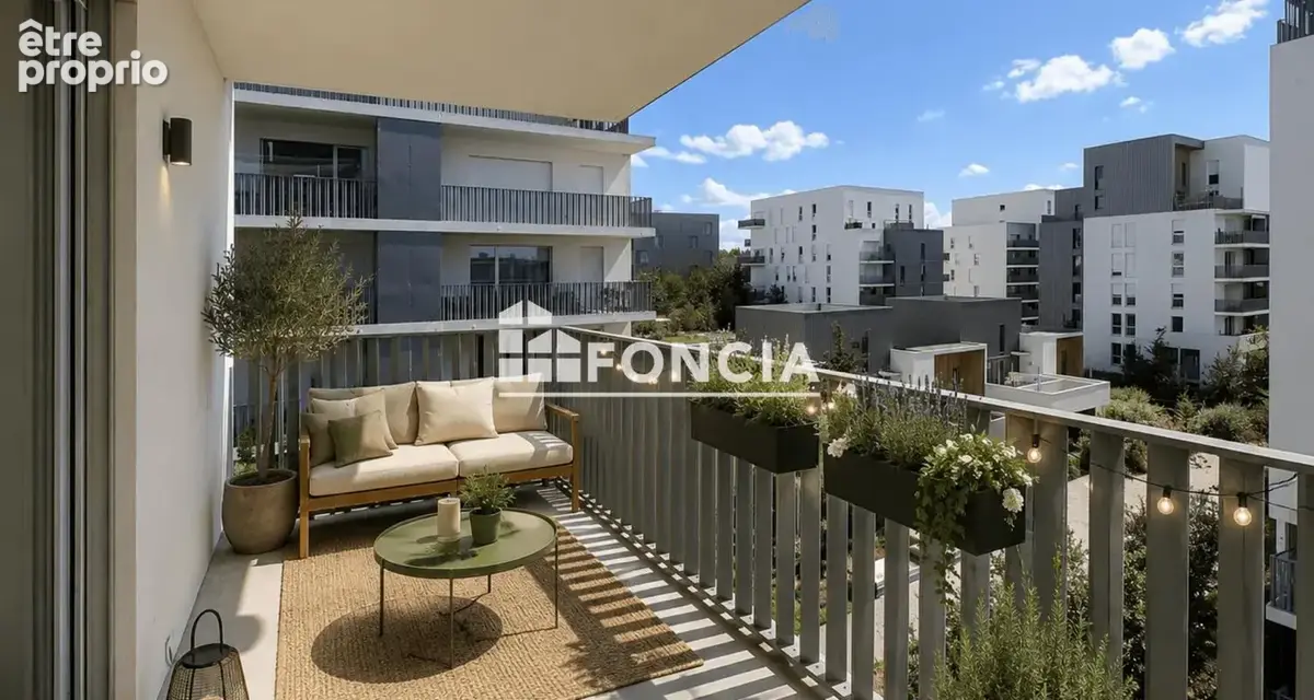  À vendre – Appartement T2 lumineux à Ginko avec balcon et parking couvert - photo 4