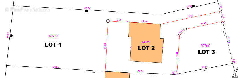 Terrain La Chaize Giraud 220 m2 - photo 4
