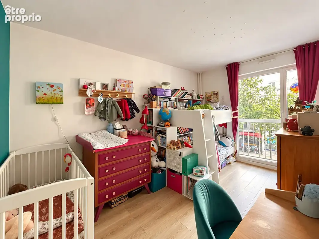 Paris 14e  plaisance  3 pièces de 70 m² avec loggia - photo 6