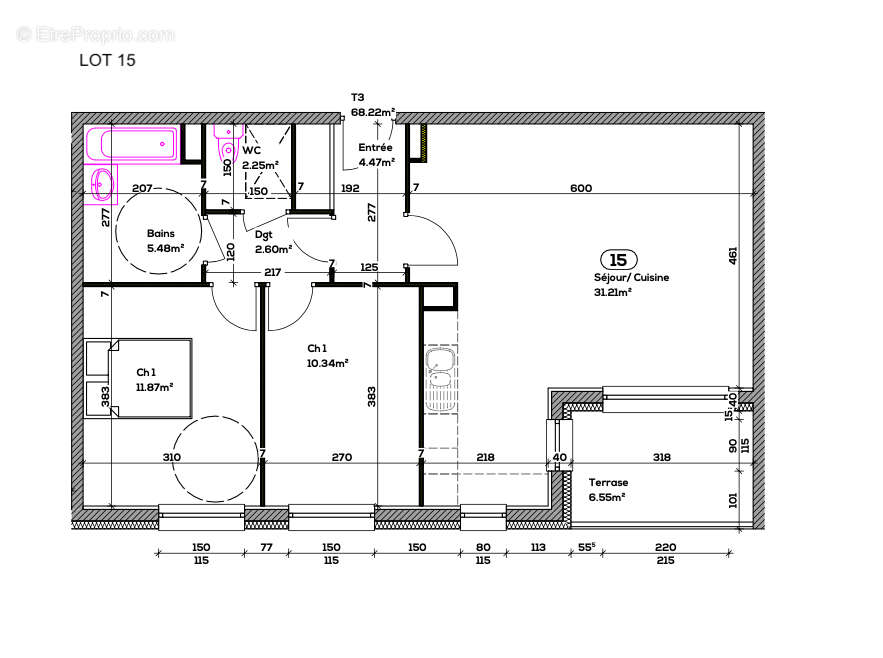Appartement à SEYSSEL
