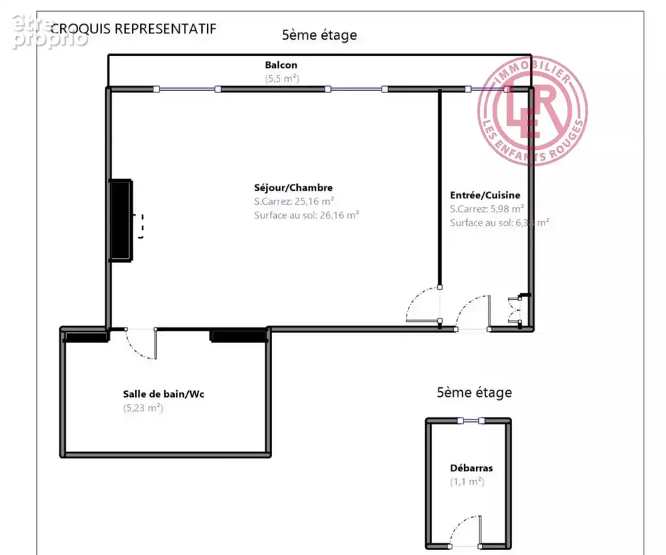Paris 4ème - Rue Jean Beausire - Etage élevé avec ascenseur et balcon - photo 10