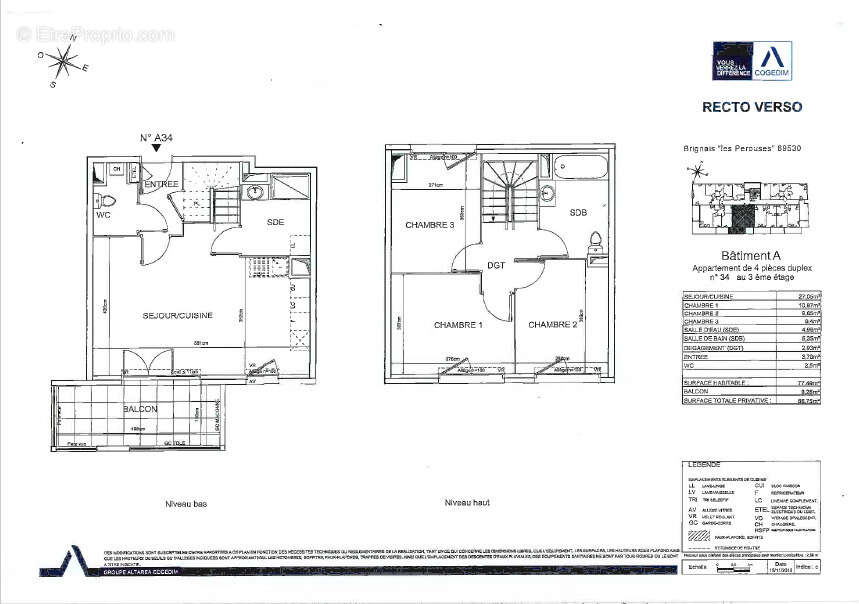 Appartement à BRIGNAIS