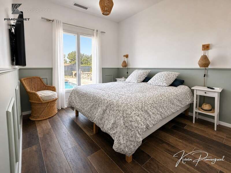 Maison contemporaine 2021 – DPE A – Plain-pied – Piscine chauffée – Prestations haut de gamme – Quartier calme et privilégié - photo 10