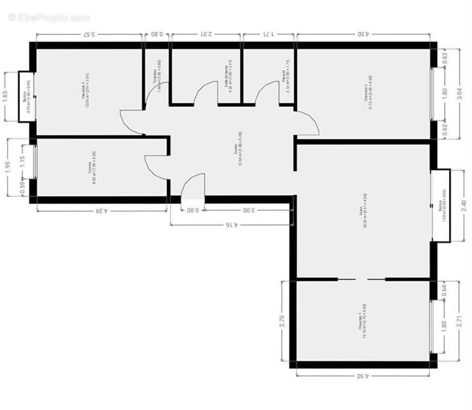 Appartement à PARIS-18E