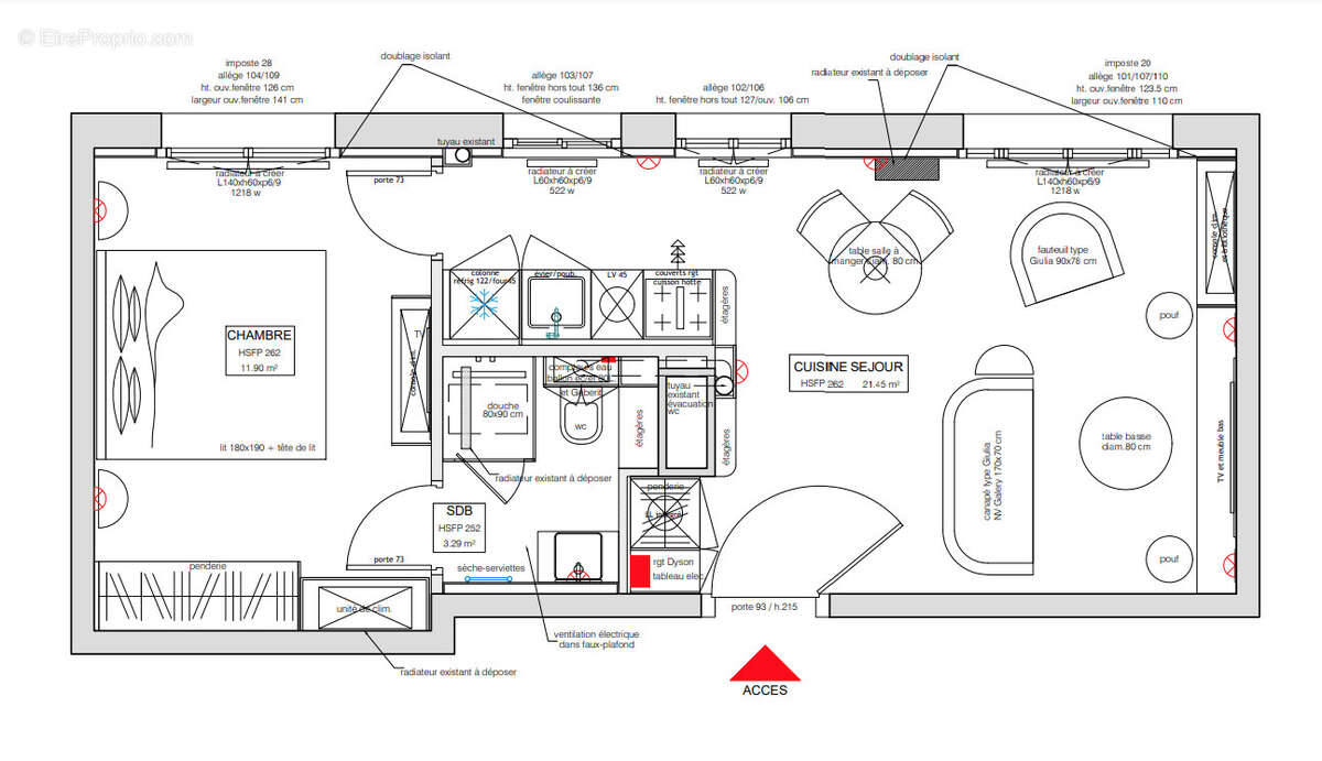 Appartement à PARIS-7E