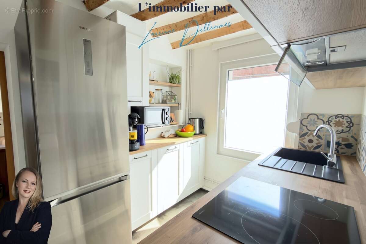 Jolie maison individuelle, 3 chambres, stationnements privés, jardin, terrasse, à vendre à Hergnies (59) - photo 7