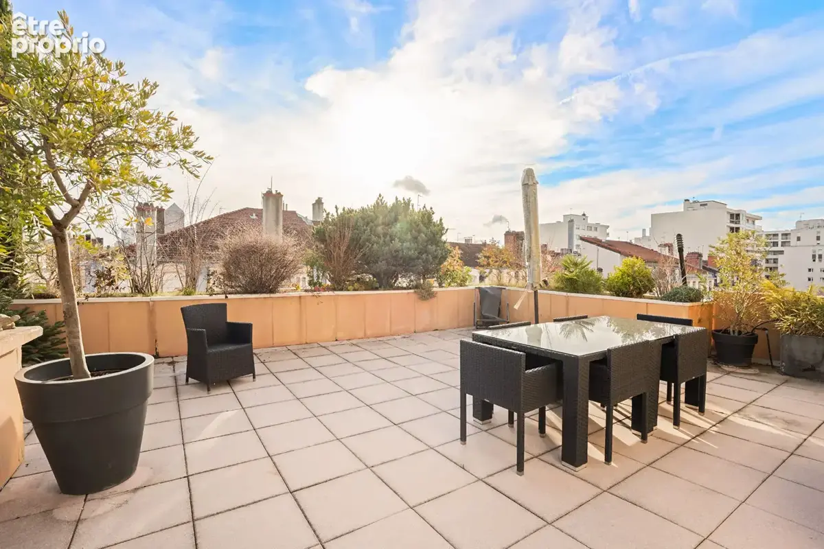 Lyon 6, dernier etage, duplex, 122.01m² + terrasse 75.28 m² - photo 10