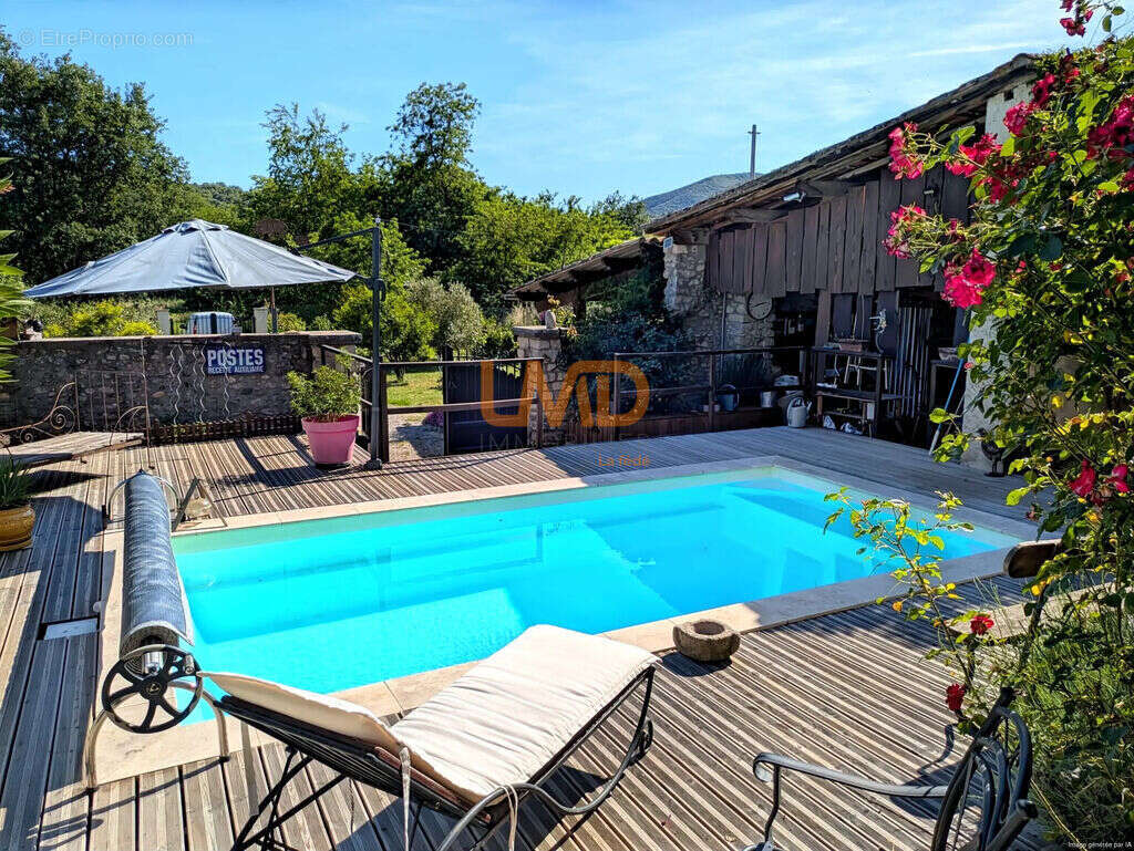 Maison en pierre 7 pièces 150m2, piscine, jardin - photo 2