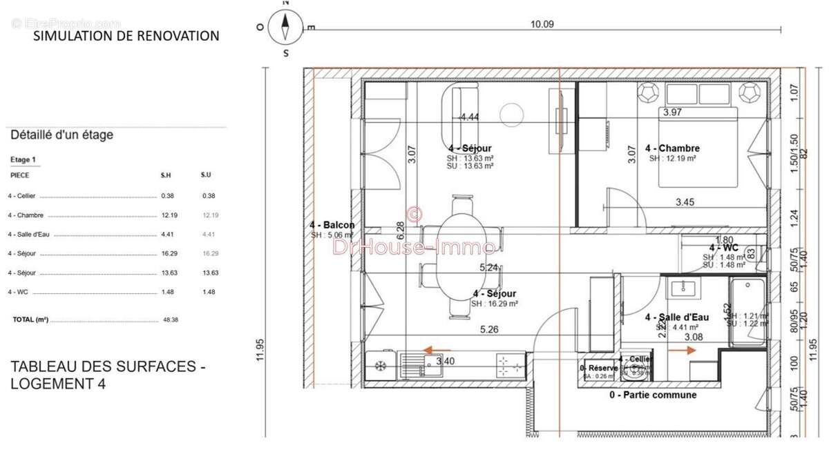 Appartement à BRETIGNOLLES-SUR-MER