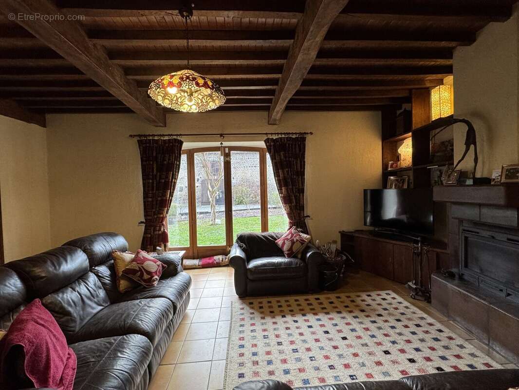 cosy lounge garden view - Maison à VIC-EN-BIGORRE