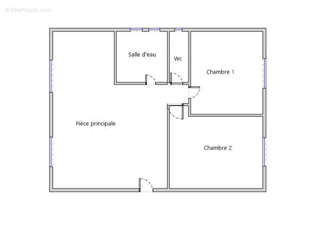 Appartement T3  avec jardin - photo 15
