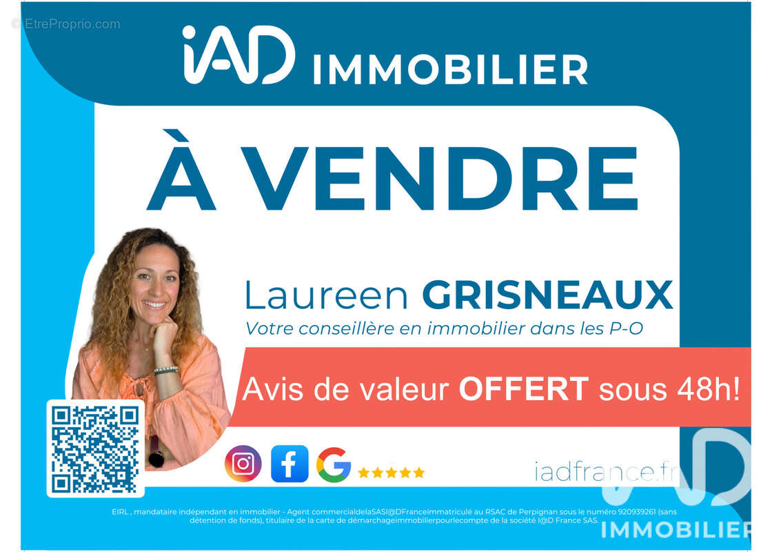 Maison 108 m² à Villeneuve-La-Riviere  - photo 2