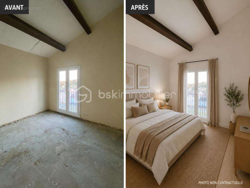 SAINT-CHRISTOL ((84) - Créez votre grand T3 sur mesure ! Appartement à rénover de 100 m² env. situé au 3ème étage avec ascenseur - photo 14