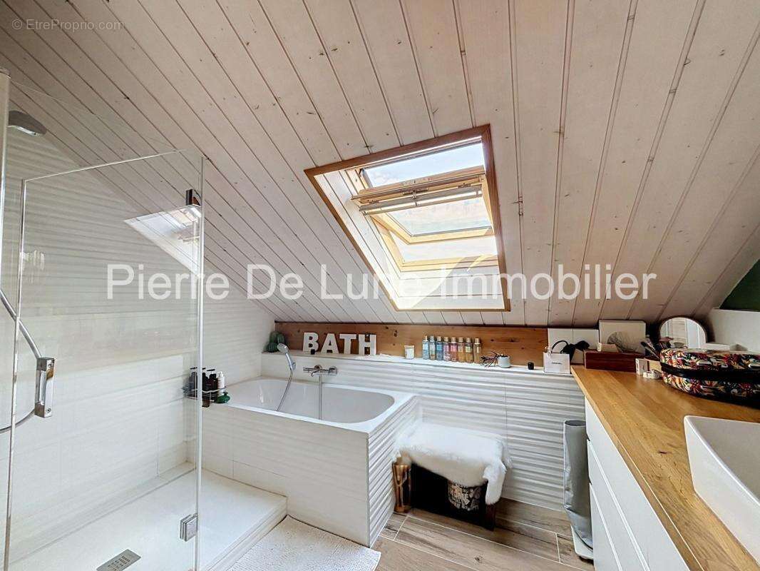 Trévignin – Maison d'exception en ossature bois avec vue dominante, piscine et panorama sur les montagnes - photo 35