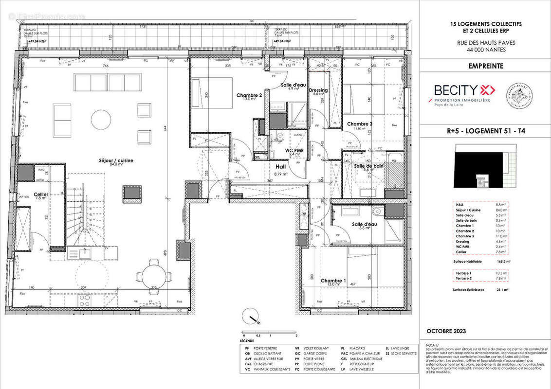 Appartement à NANTES
