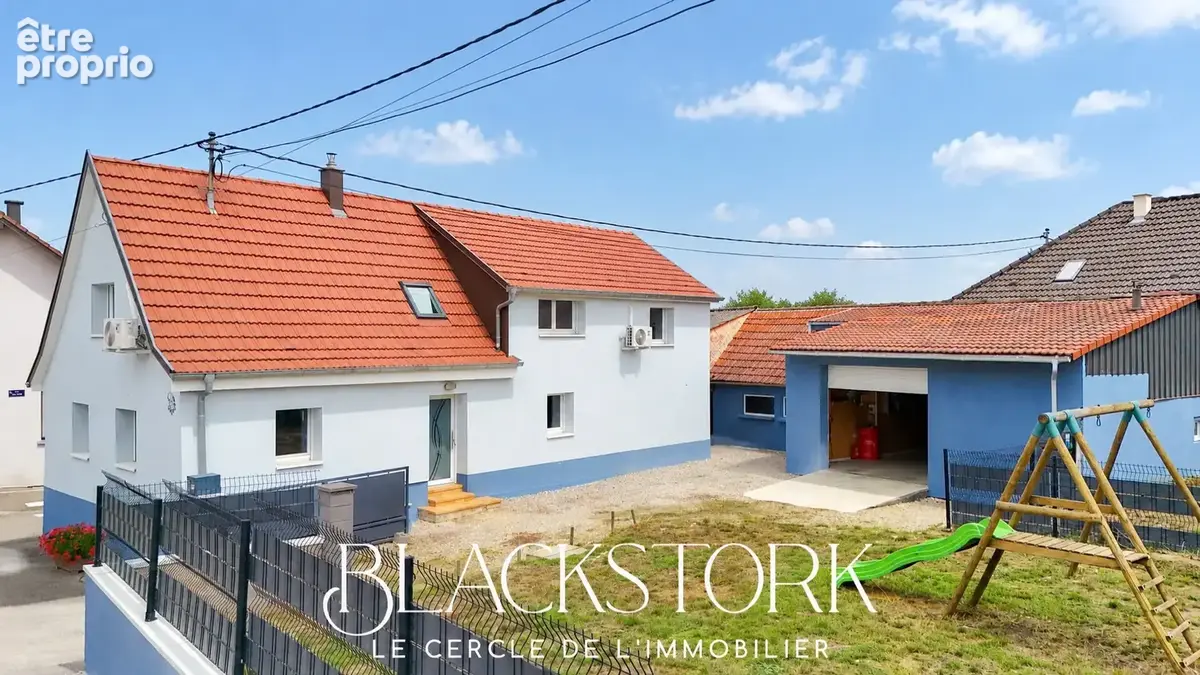Maison rénovée, garage 50 m² avec local indépendant - Mutzenhouse - photo 1