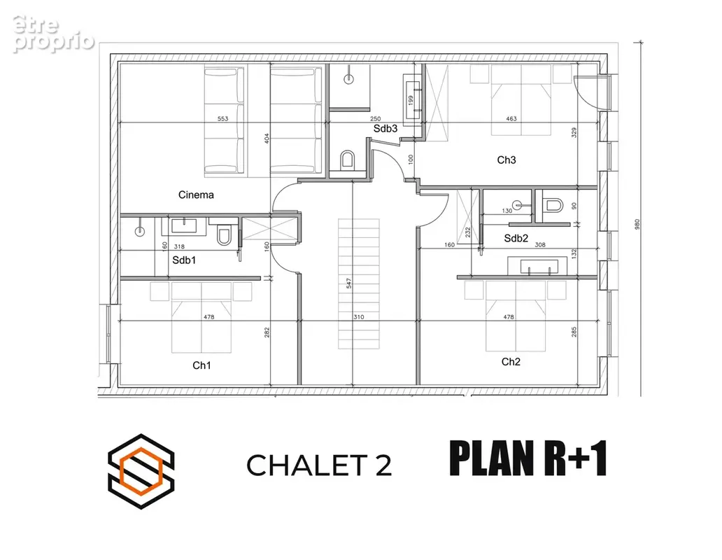 Chalet de prestige centre saint martin de belleville - photo 12