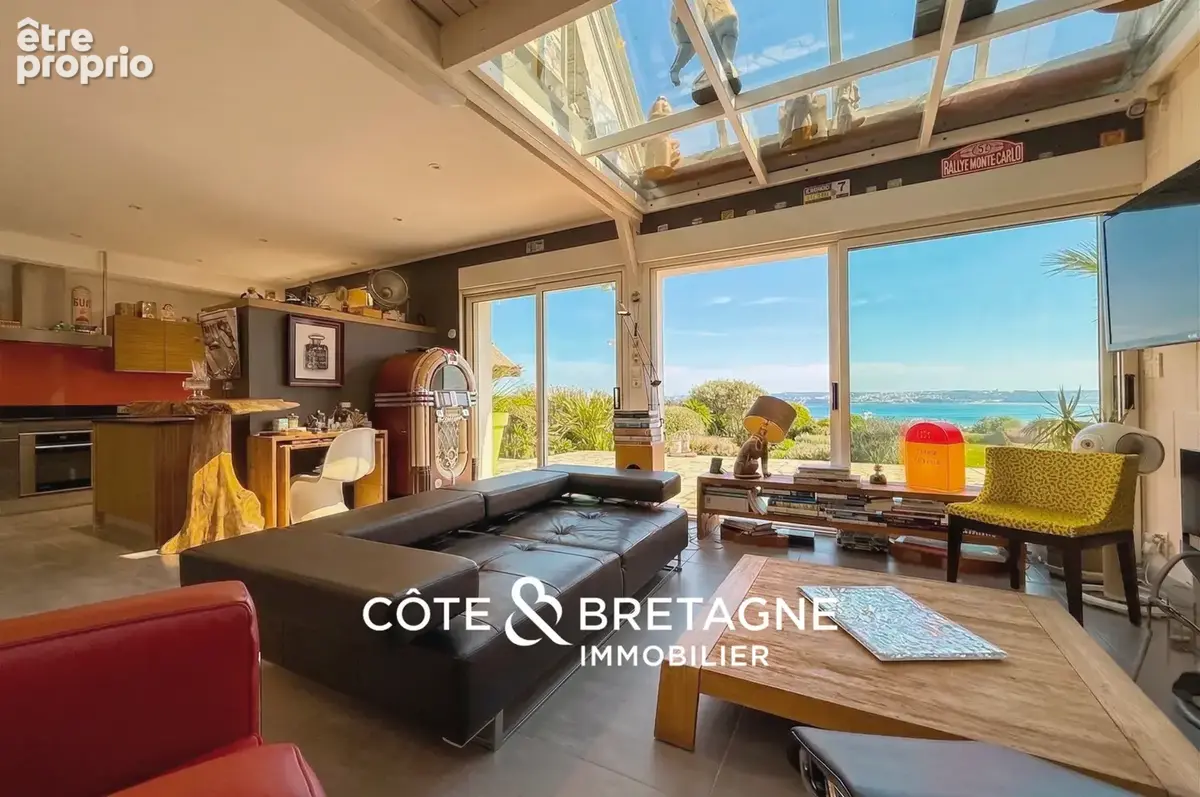 Maison vue mer en bretagne sur la baie de saint-brieuc  réf : 202508 - photo 4