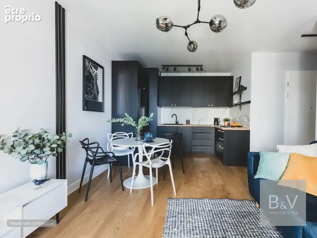 Appartement 2 pièces de 51 m² avec terrasse et parking en sous-sol - photo 2
