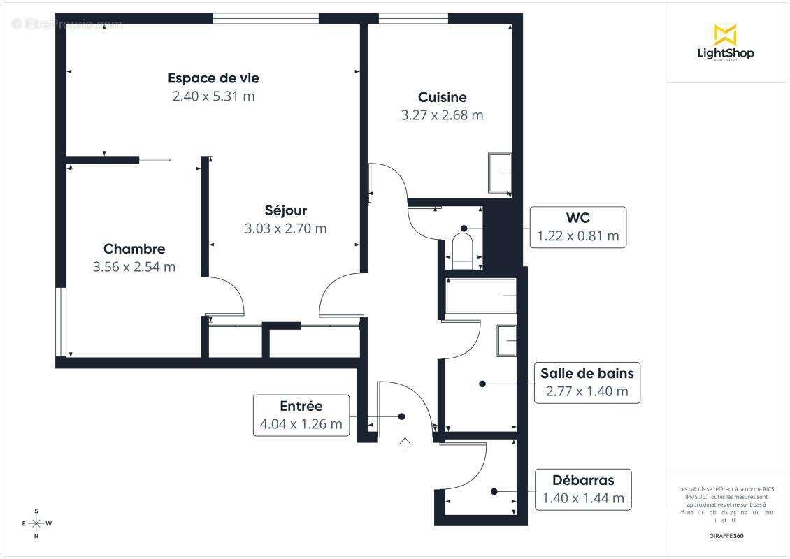 Appartement à NANTES