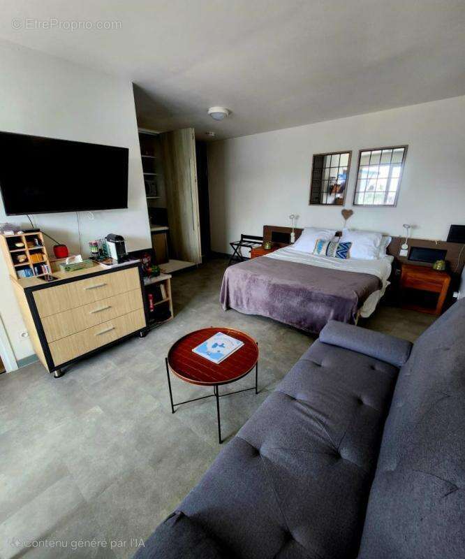 Vue mer, calme et confort: votre studio équipé dans résidence recherchée St François 156 000 euros - photo 4