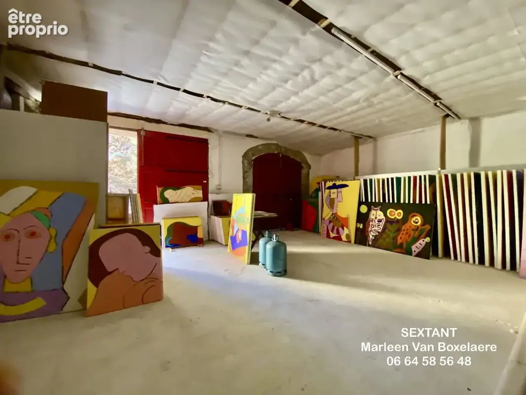 Maison en pierre avec terrasse, jardin, garage et remise - photo 11