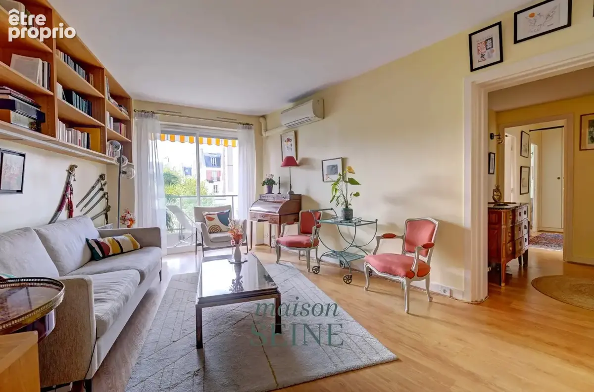 Exclusivité - Neuilly Mairie - Appartement 2 chambres - Terrasse - Etage élevé - photo 6