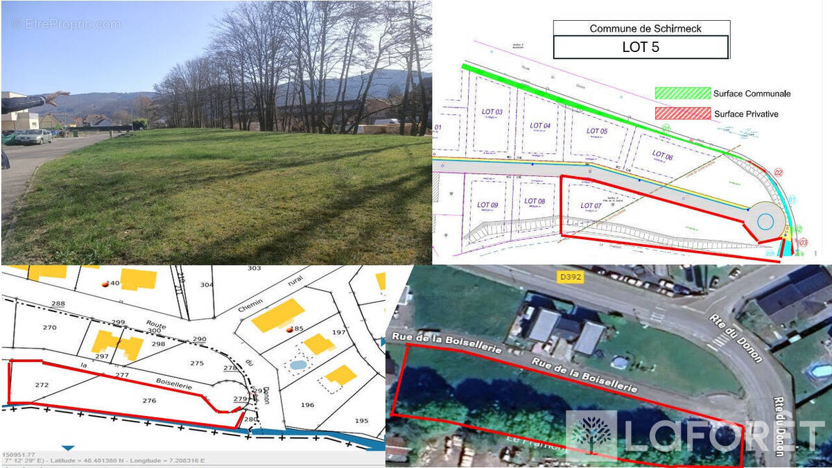 Terrain à SCHIRMECK