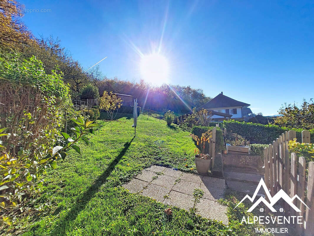 vente-maison-mitoyenne-3chambres-garage-jardin-allinges-alpesvente  - Maison à ALLINGES