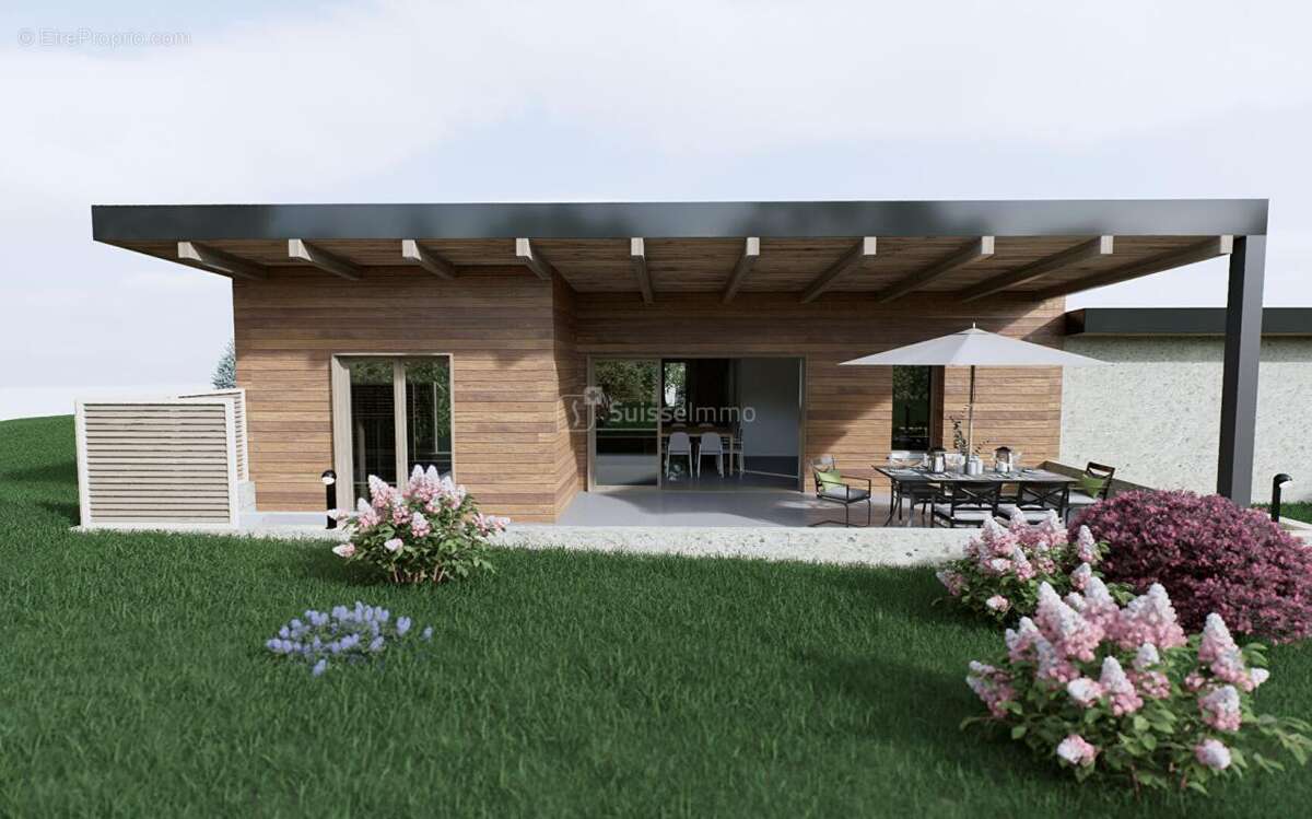 Maison d'architecte Les Auxons 5 pièce(s) 152 m2 - photo 7