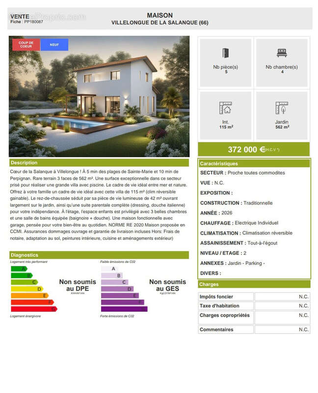 Terrain à VILLELONGUE-DE-LA-SALANQUE