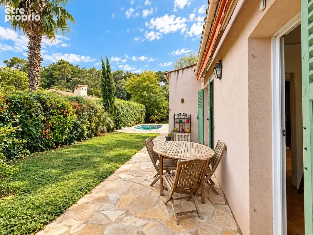 La colle-sur-loup   villa individuelle de plain-pied avec piscine, au calme absolu - photo 13