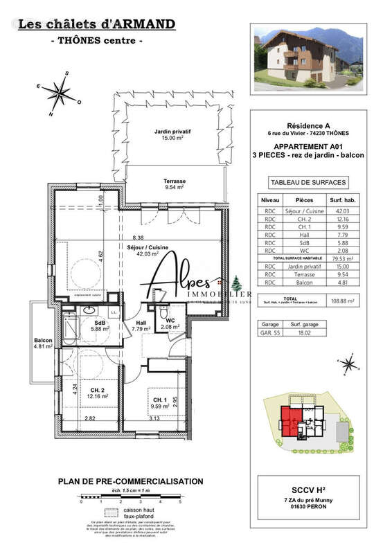 Appartement à THONES