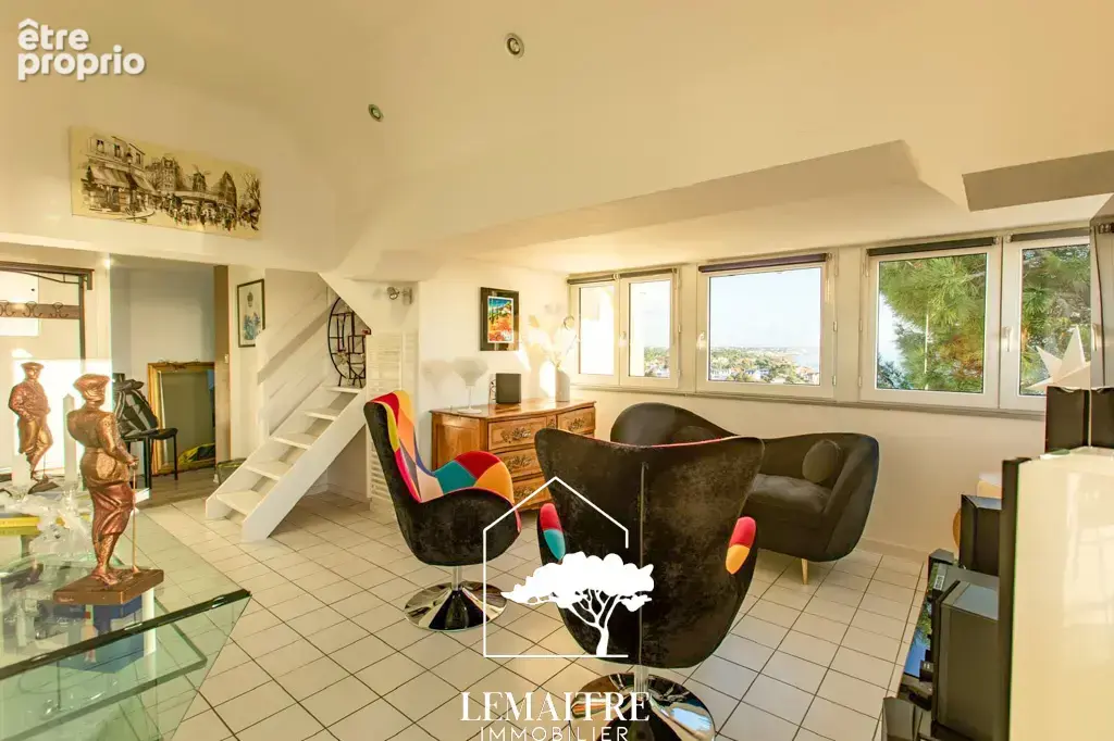 Saint-palais-sur-mer   appartement avec vue mer exceptionnelle   2 chambres   parking privatif - photo 14