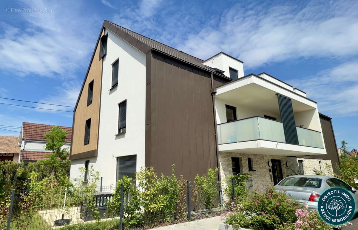 Appartement neuf 4p rez de jardin - Eckbolsheim - photo 3
