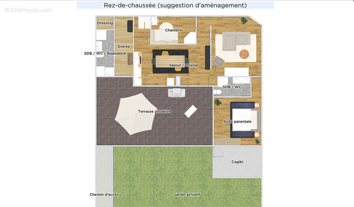 Maison à AUFFREVILLE-BRASSEUIL