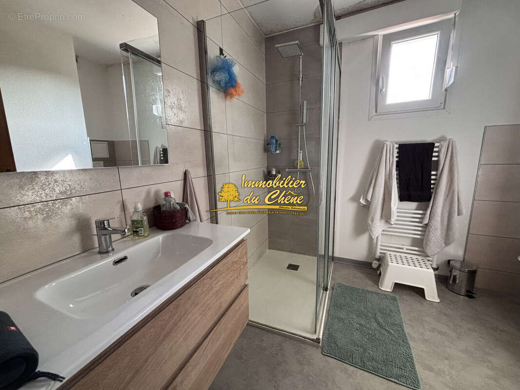 Salle d'eau /WC T5 - Appartement à LUXEUIL-LES-BAINS