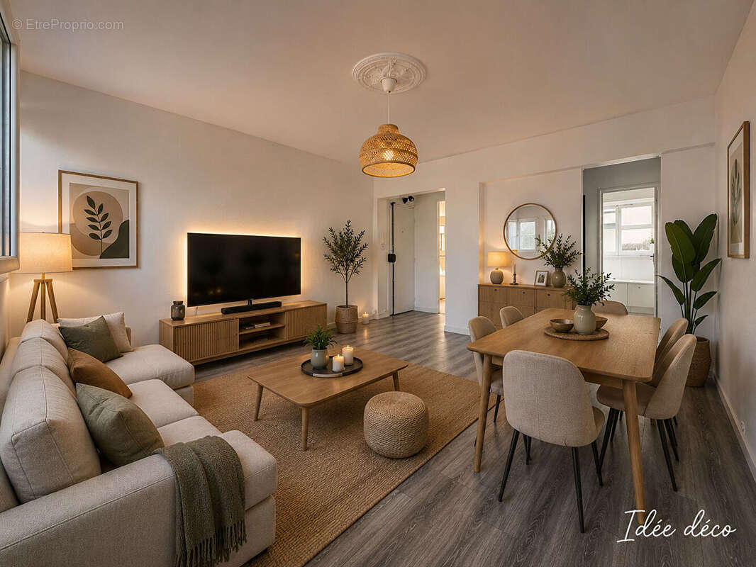 Appartement conflans-sainte-honorine 3 pieces - 56,14 m² - photo 3