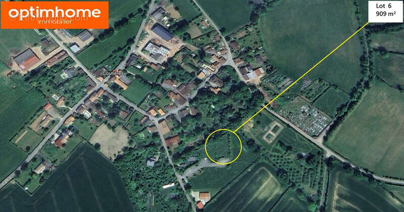 Terrain à COUTIERES