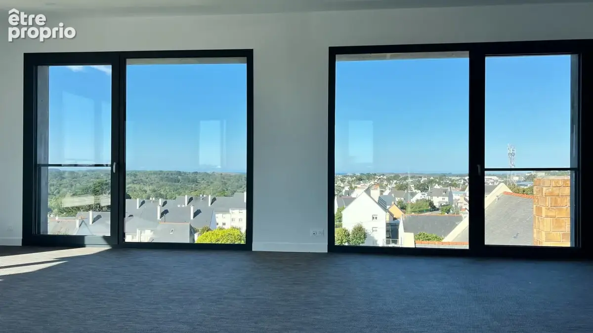 Département du Finistère (29) - À vendre : Crozon, centre-ville - Appartement penthouse T6 de 183 m² habitable avec vue panorami - photo 12