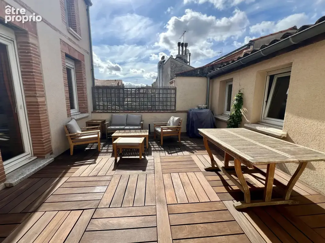 Appartement T4 duplex en dernier étage avec grande terrasse quartier St Aubin - photo 15