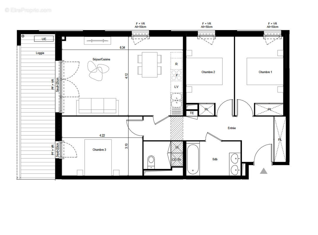 Appartement à L'UNION